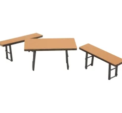 HobbyFun Miniaturen|Dekofiguren & -Objekte>Miniatur Biertischgarnitur-Set
