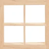 HobbyFun Miniaturen|Holz, Mdf & Pappmaché>Miniatur Fenster quadratisch "breite Tiefe"
