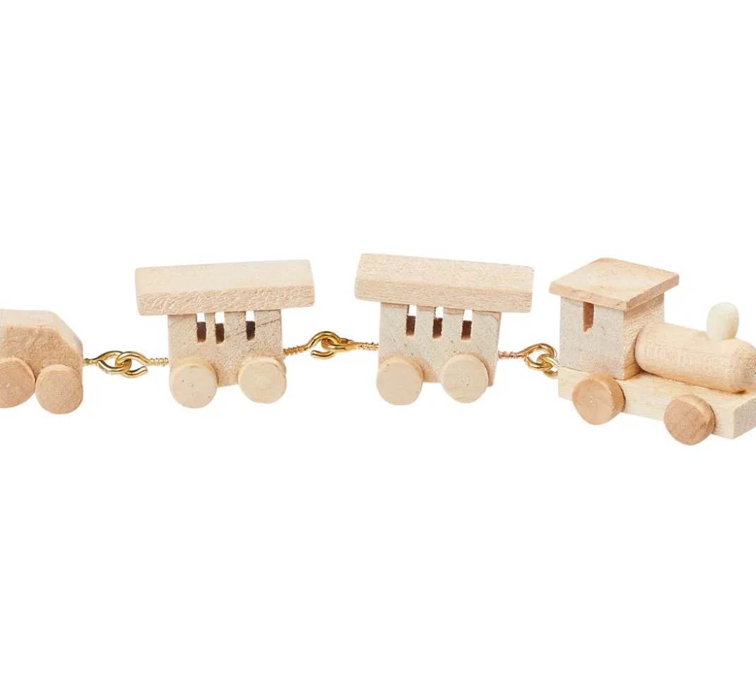 HobbyFun Miniaturen|Holz, Mdf & Pappmaché>Miniatur Holzeisenbahn