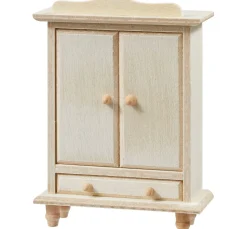HobbyFun Miniaturen|Holz, Mdf & Pappmaché>Miniatur Kleiderschrank