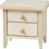 HobbyFun Miniaturen|Holz, Mdf & Pappmaché>Miniatur Nachtschrank