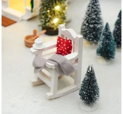 creativ company Miniaturen|Dekofiguren & -Objekte>Miniatur Schaukelstuhl