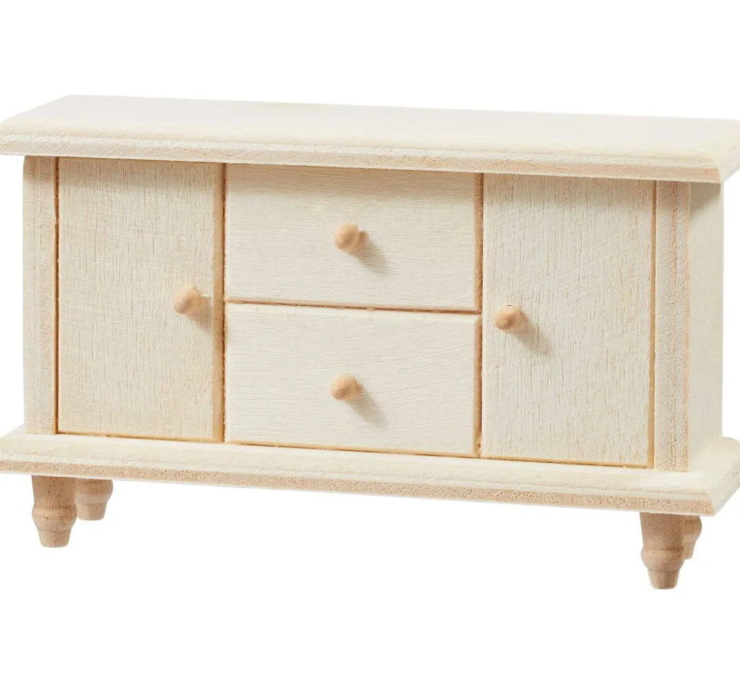 HobbyFun Miniaturen|Holz, Mdf & Pappmaché>Miniatur Sideboard