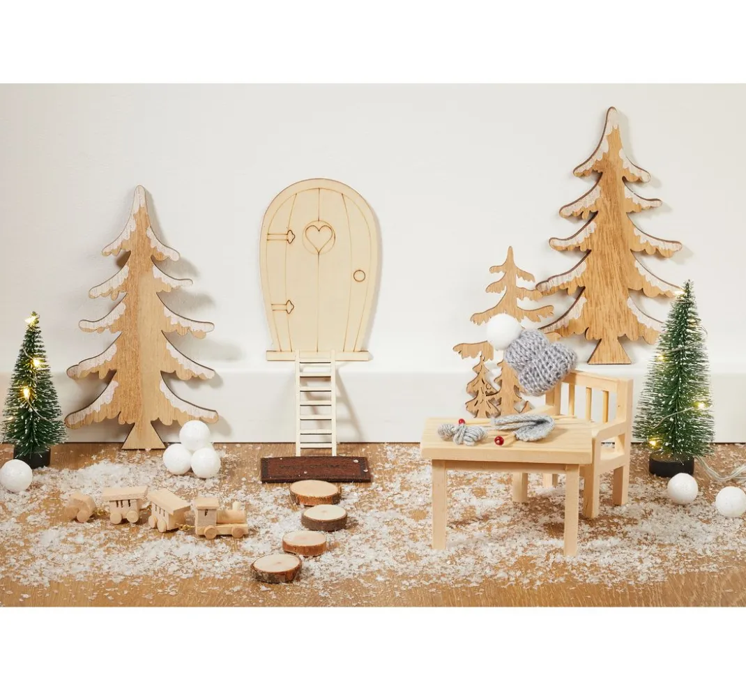 HobbyFun Miniaturen|Dekofiguren & -Objekte>Miniatur Tisch, rechteckig