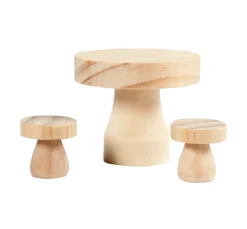 creativ company Miniaturen|Dekofiguren & -Objekte>Miniatur Tisch und Hocker