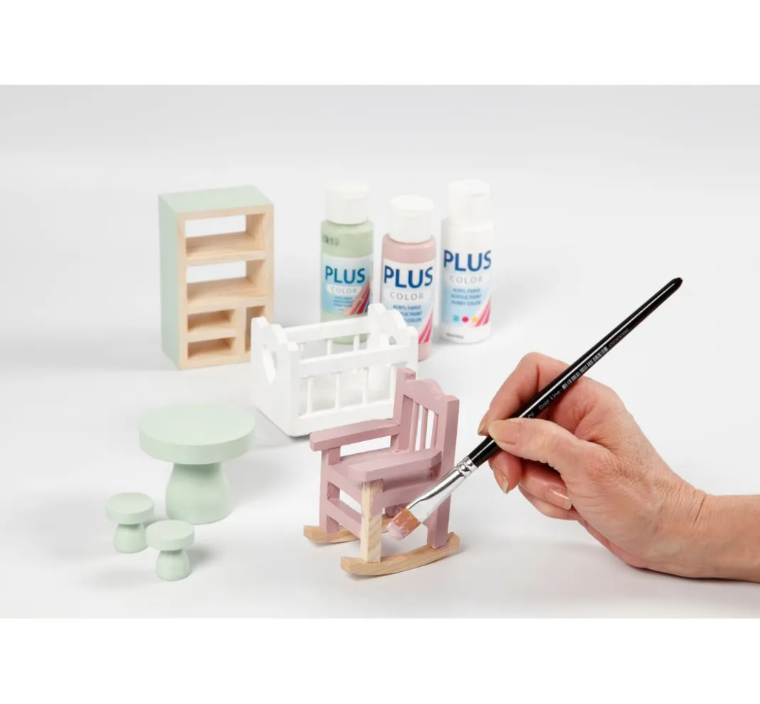 creativ company Miniaturen|Dekofiguren & -Objekte>Miniatur Tisch und Hocker