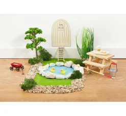 HobbyFun Miniaturen|Dekofiguren & -Objekte>Miniatur Tür "Borre"