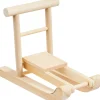 HobbyFun Miniaturen|Holz, Mdf & Pappmaché>Miniatur Tretschlitten
