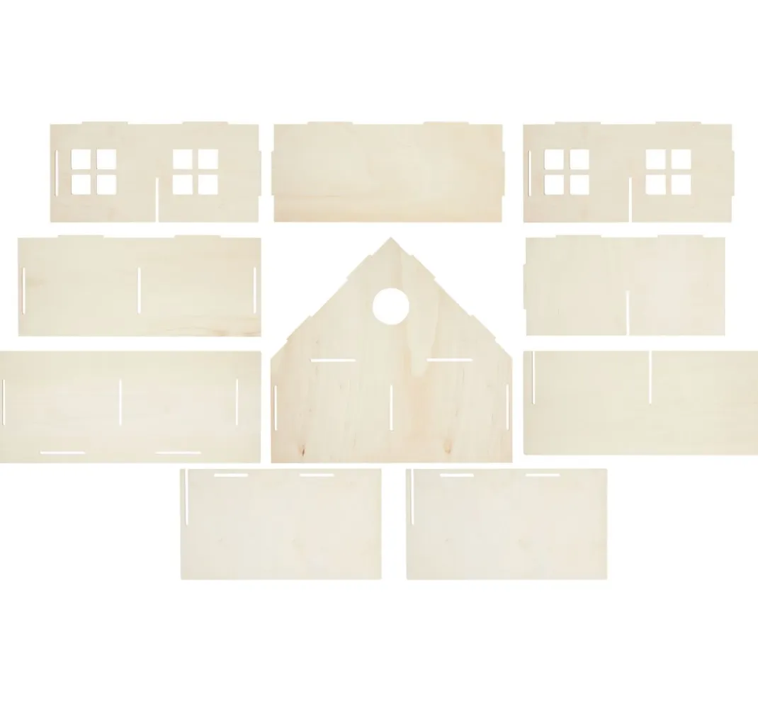 stafil Miniaturen|Holz, Mdf & Pappmaché>Miniaturhaus/Puppenhaus
