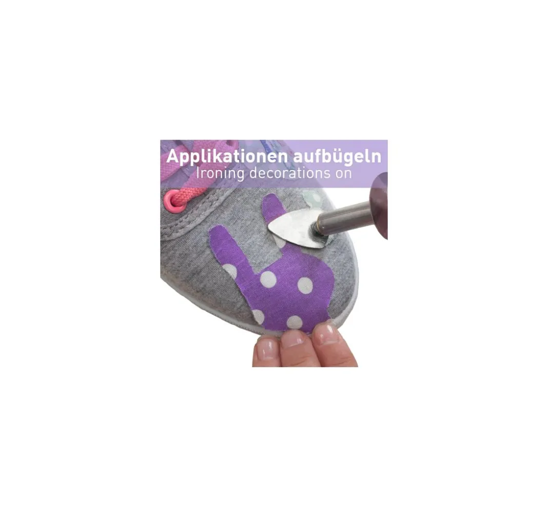 PEBARO Applikationen & Labels|Bügeleisen>Mini-Bügeleisen, 30 WATT