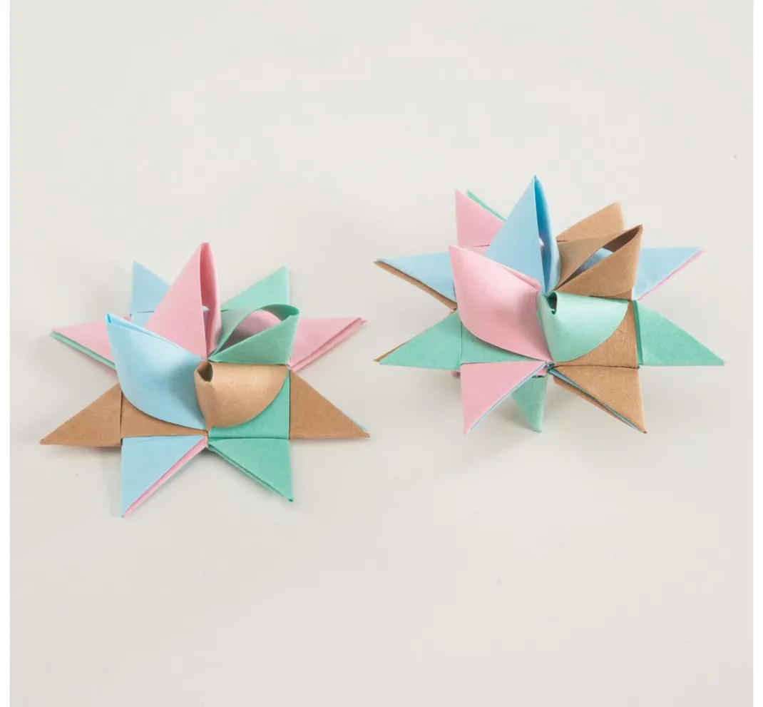 folia Origami & Papier Falten|Papierstreifen>Mini-Fröbelsterne