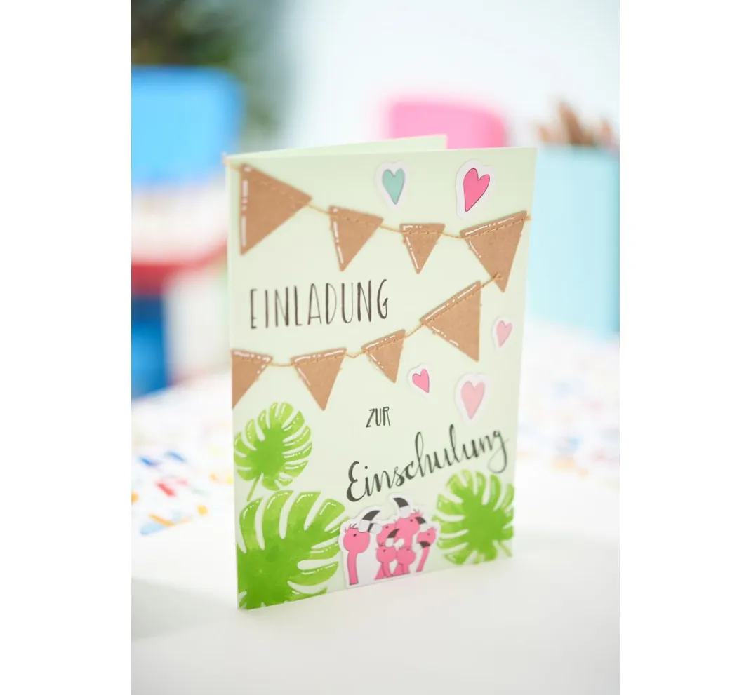 Papermania Dekoelemente|Weiteres>Mini-Wimpelkette