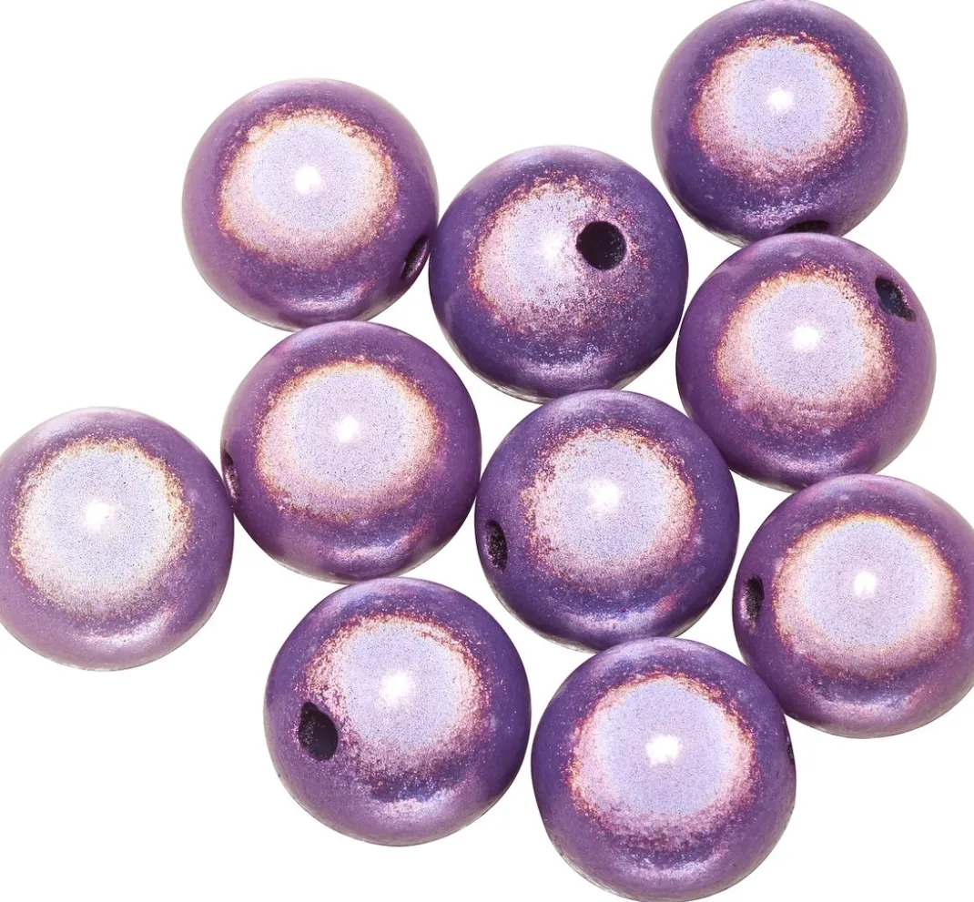 Kinder PRACHT Holz|Acrylperlen>Miracle Beads, 10 mm