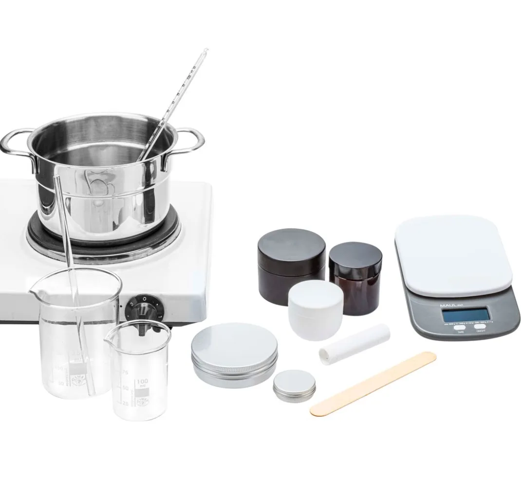 GLOREX Naturkosmetik|Weitere Hilfsmittel>Mischbecher aus Glas mit Skala