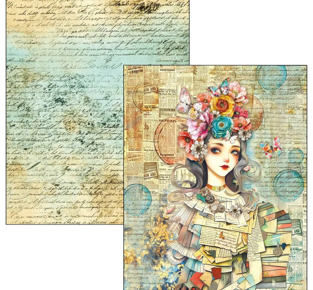 Ciao Bella Scrapbooking|Papier-Bastelsets>Mixed Media Book