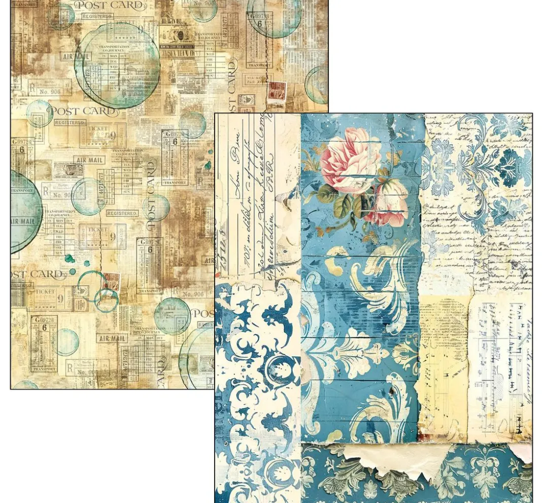 Ciao Bella Scrapbooking|Papier-Bastelsets>Mixed Media Book