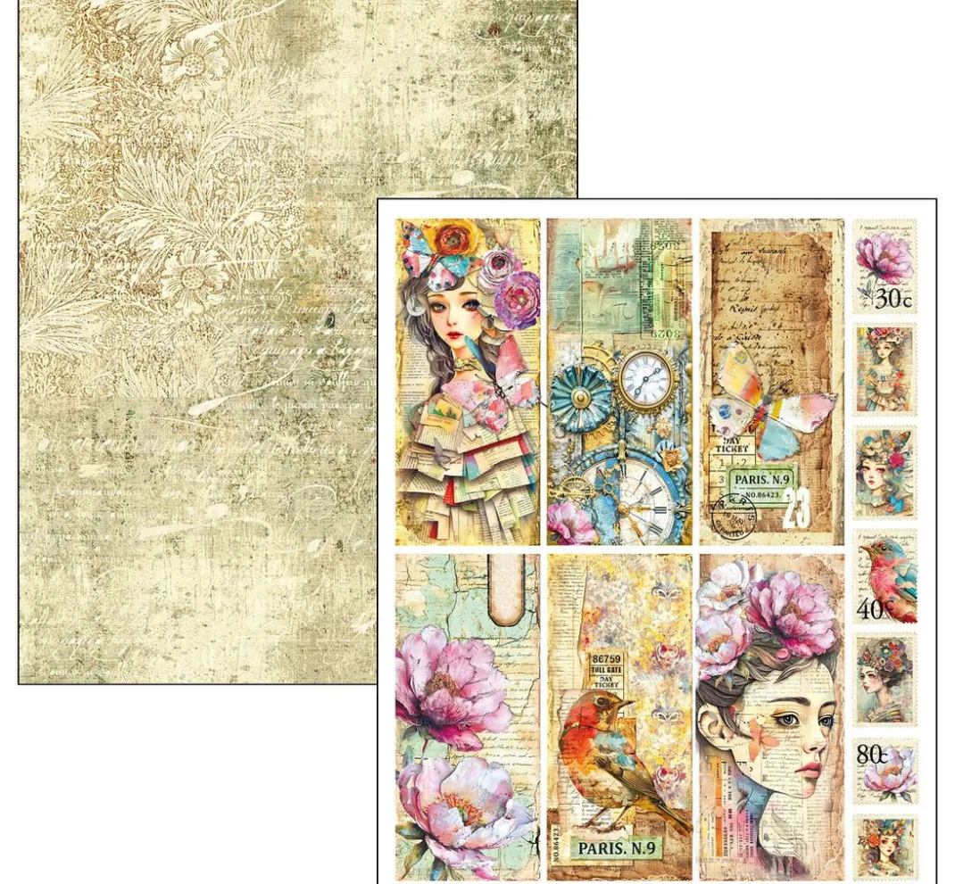 Ciao Bella Scrapbooking|Papier-Bastelsets>Mixed Media Book