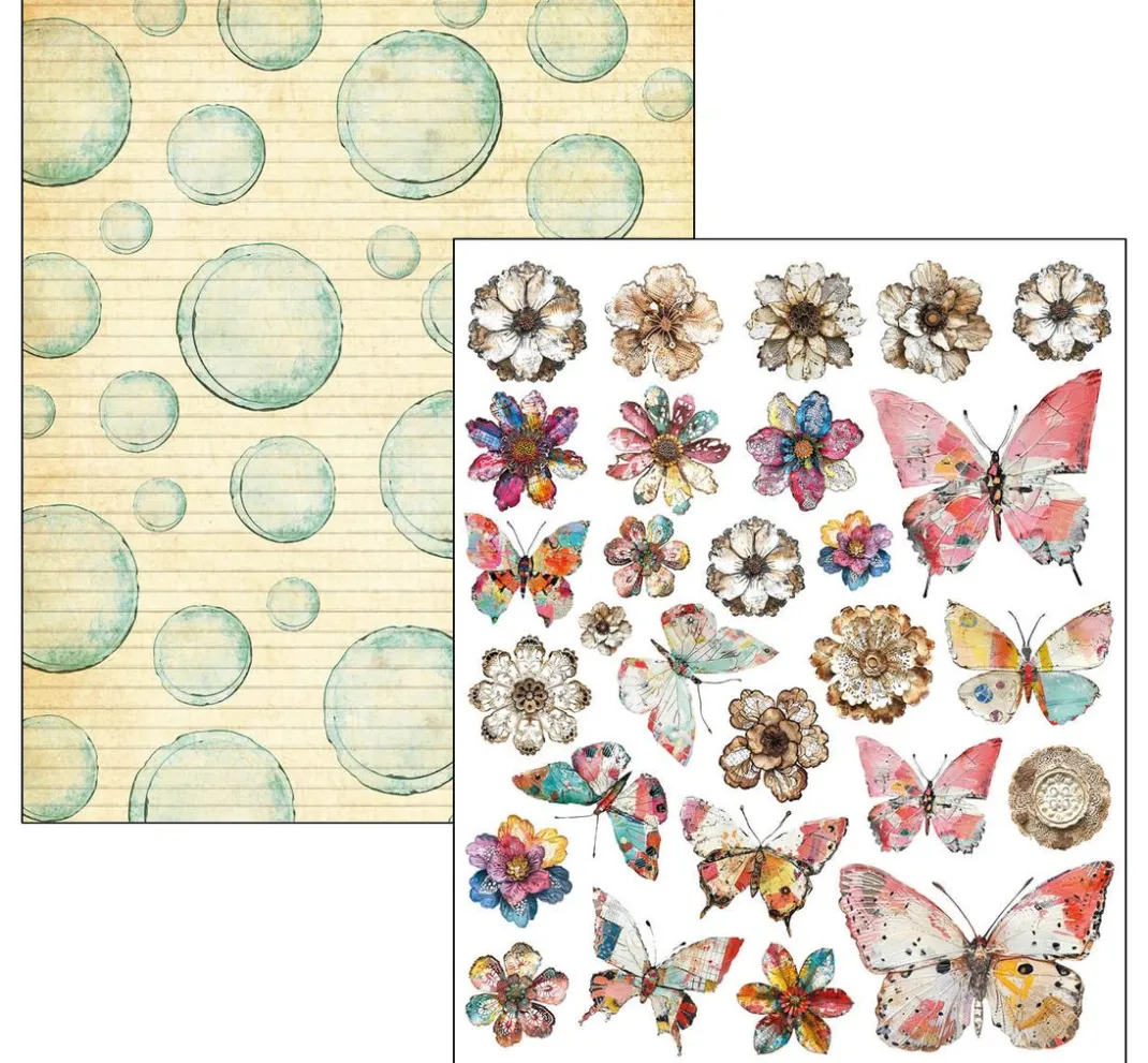 Ciao Bella Scrapbooking|Papier-Bastelsets>Mixed Media Book
