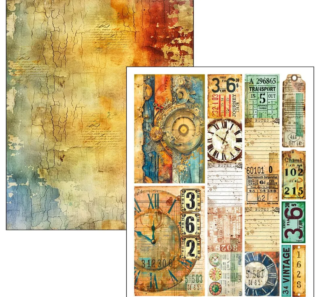 Ciao Bella Scrapbooking|Papier-Bastelsets>Mixed Media Book