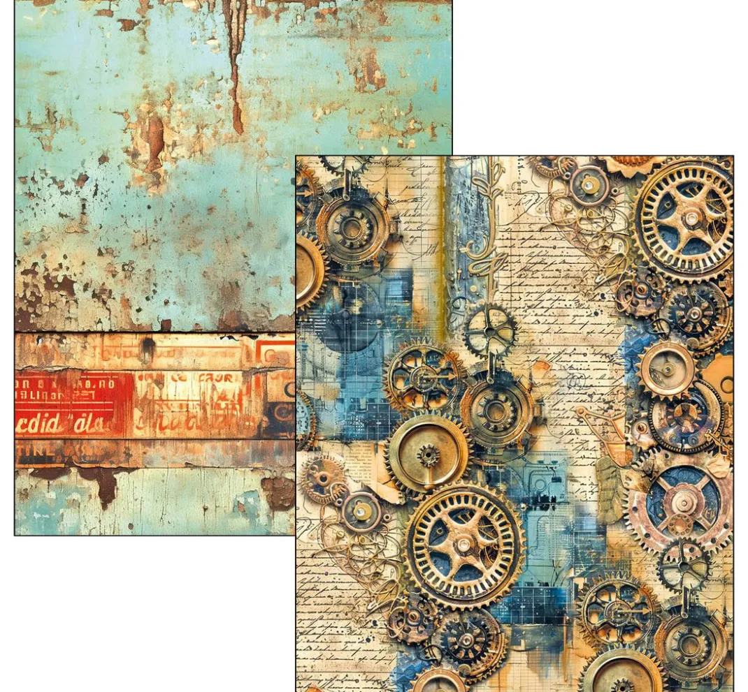 Ciao Bella Scrapbooking|Papier-Bastelsets>Mixed Media Book