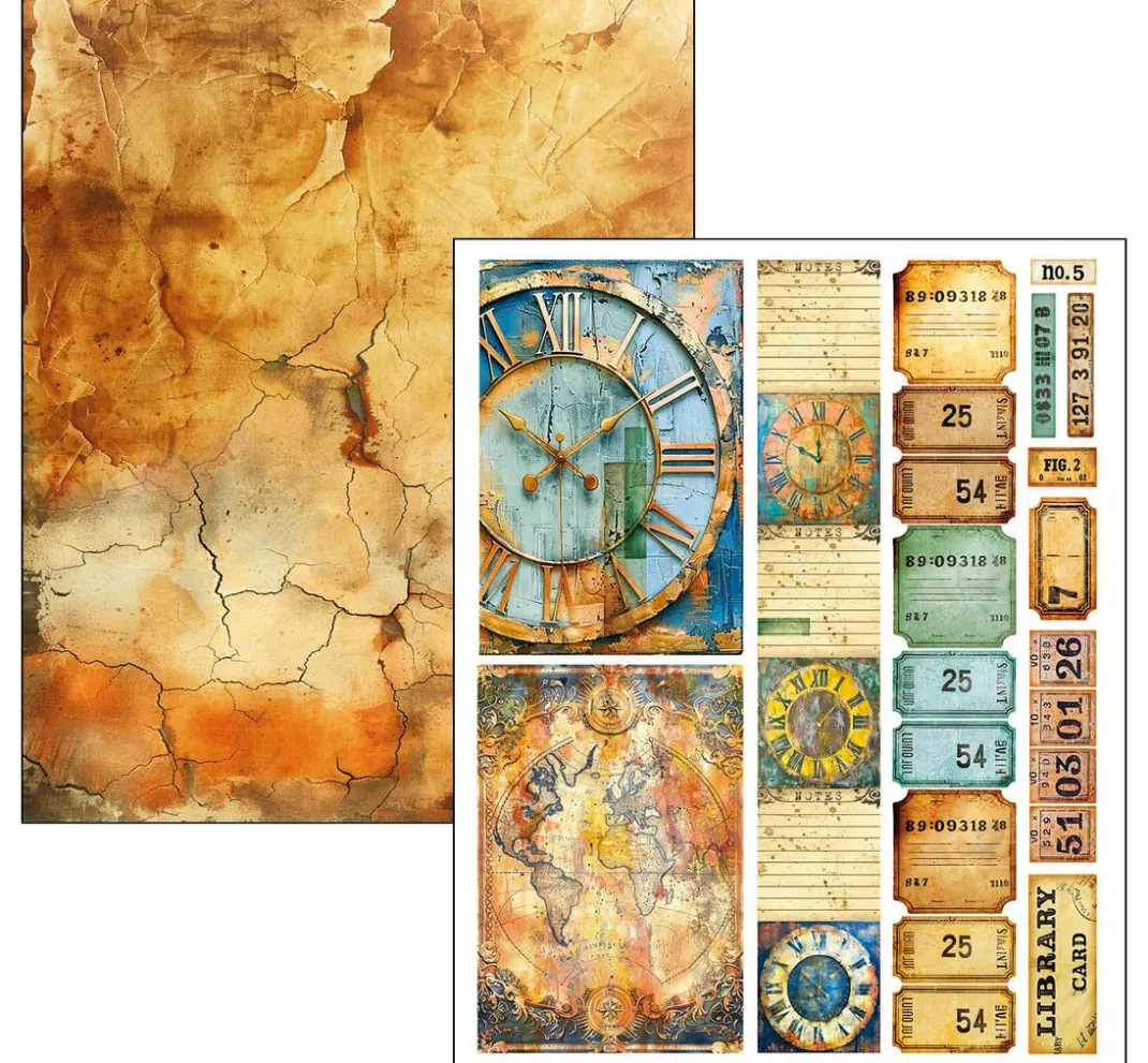 Ciao Bella Scrapbooking|Papier-Bastelsets>Mixed Media Book