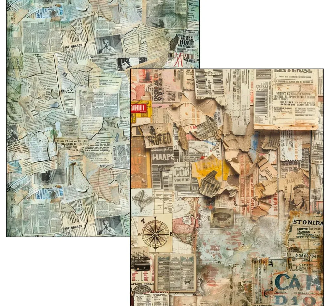 Ciao Bella Scrapbooking|Papier-Bastelsets>Mixed Media Book