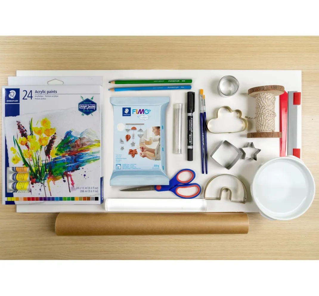 Kinder FIMO Modelliermasse|Modellieren>Modelliermasse "air light"