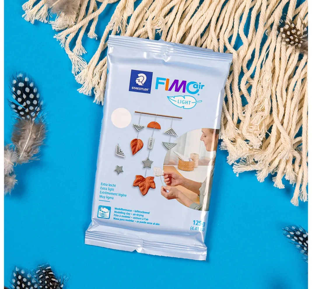 Kinder FIMO Modelliermasse|Modellieren>Modelliermasse "air light"