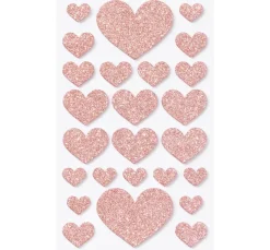 folia Sticker & Klebebänder|Scrapbooking>Moosgummi Glitter-Sticker
