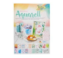 folia Farb- & Motivblöcke|Scrapbooking>Motivblock "Aquarell"