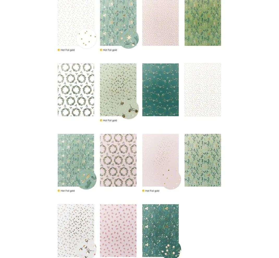 Rico Design Farb- & Motivblöcke|Scrapbooking>Motivblock "Classical Christmas"