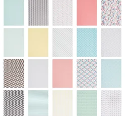 folia Farb- & Motivblöcke|Scrapbooking>Motivblock "GEOMETRIE"