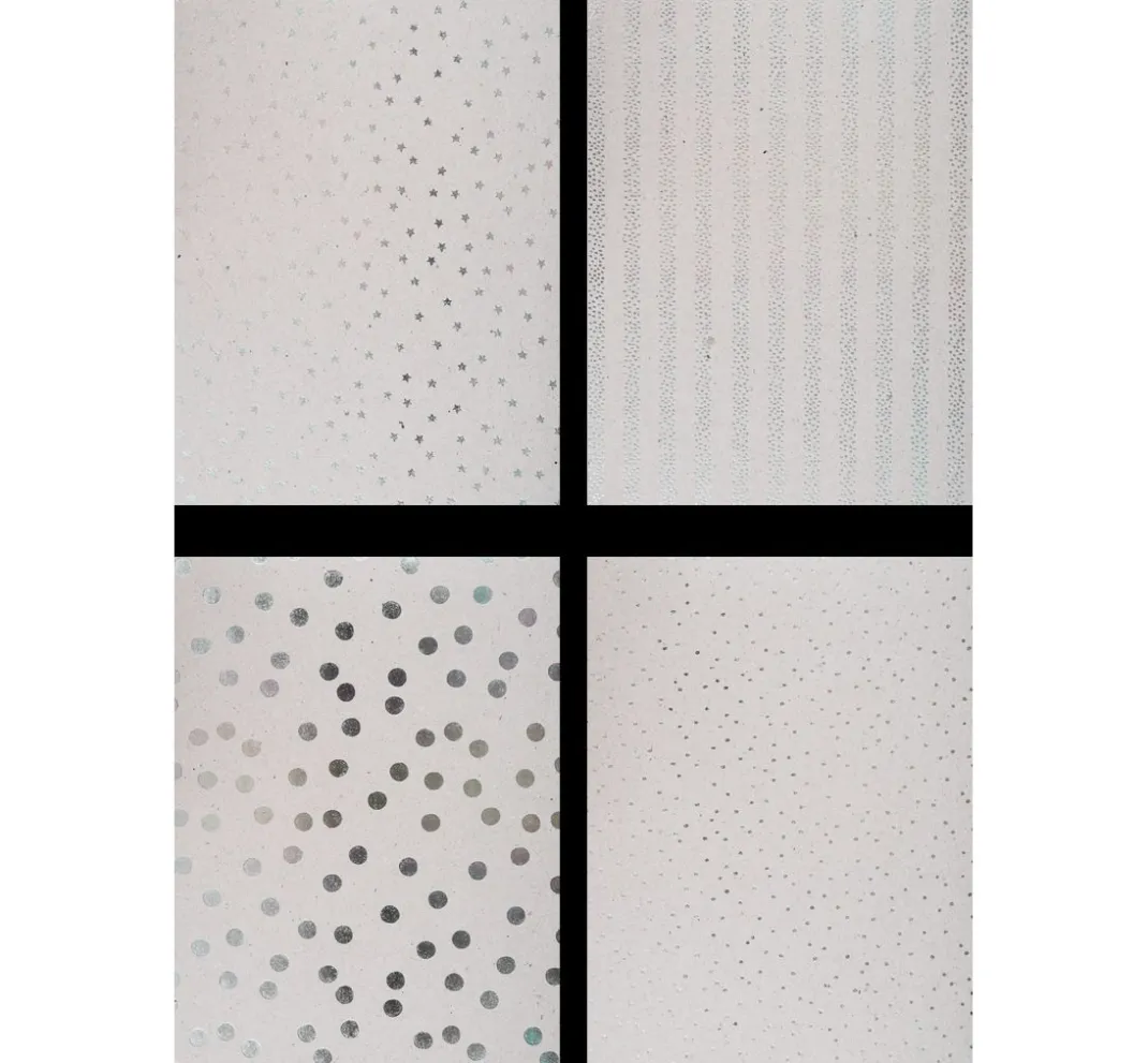 Rico Design Spezialpapier & -Karton>Motivblock "Graukarton Hot Foil"