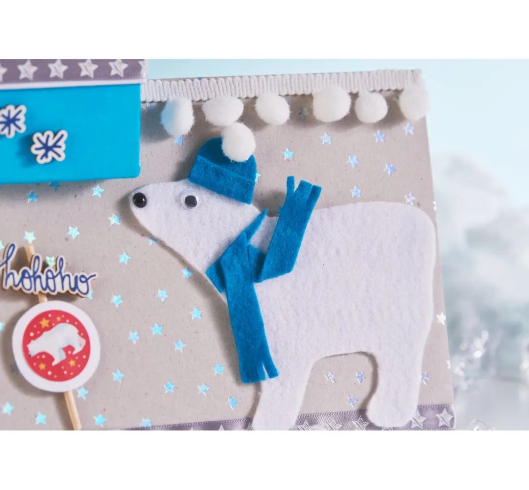 Rico Design Spezialpapier & -Karton>Motivblock "Graukarton Hot Foil"