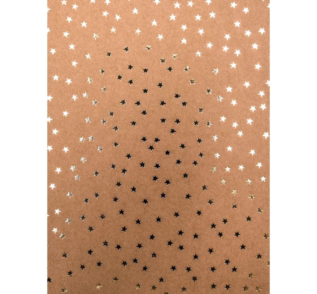 Rico Design Spezialpapier & -Karton|Kraftpapier & -Karton>Motivblock "Kraftpapier Hot Foil"