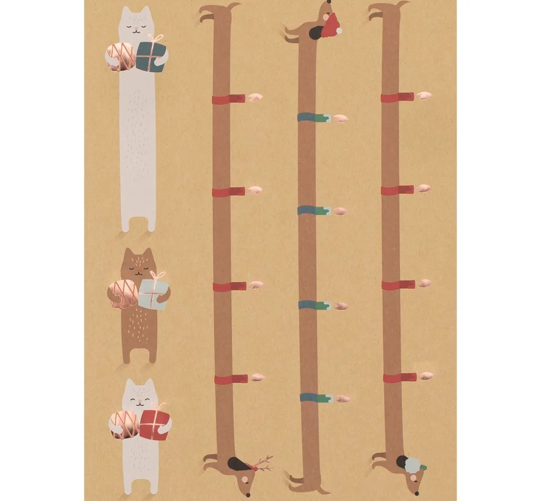 folia Kraftpapier & -Karton|Farb- & Motivblöcke>Motivblock "Kraftpapier Xmas"
