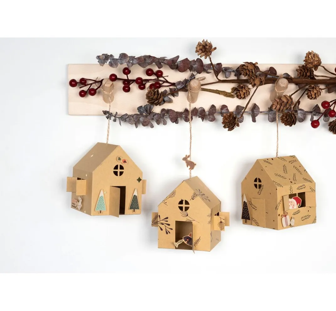 folia Kraftpapier & -Karton|Farb- & Motivblöcke>Motivblock "Kraftpapier Xmas"