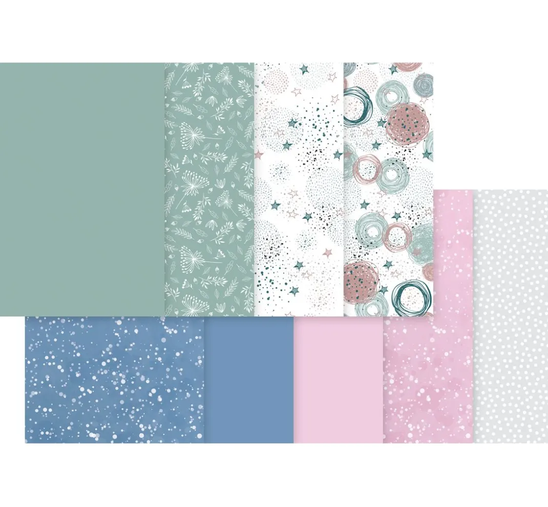 MarpaJansen Farb- & Motivblöcke|Scrapbooking>Motivbogen-Sortiment "Winterdream"