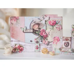 URSUS Tonpapier & Fotokarton>Motiv-Fotokarton "Holzvintage"