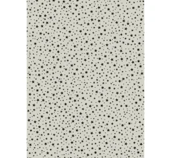 Kinder MarpaJansen Tonpapier & Fotokarton|Kraftpapier & -Karton>Motivkarton "Grey Line", Sterne schwarz