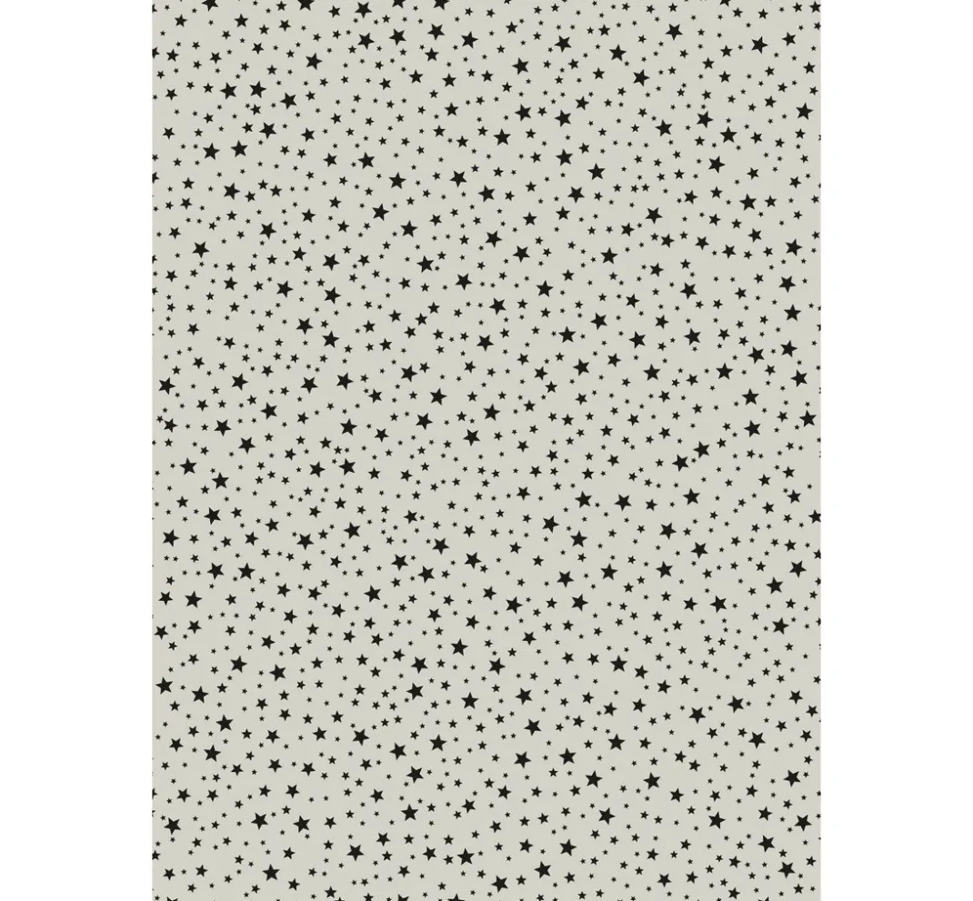 Kinder MarpaJansen Tonpapier & Fotokarton|Kraftpapier & -Karton>Motivkarton "Grey Line", Sterne schwarz
