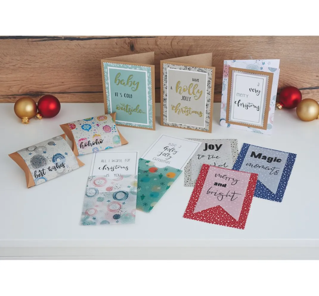 Kinder MarpaJansen Transparentpapier|Papier>Motivkarton "Stars & Dots"