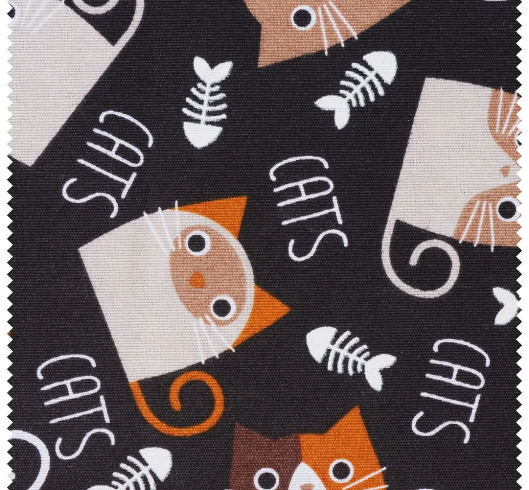 VBS Marktplatz Stoff Meterware>Motiv-Stoff "Cats"
