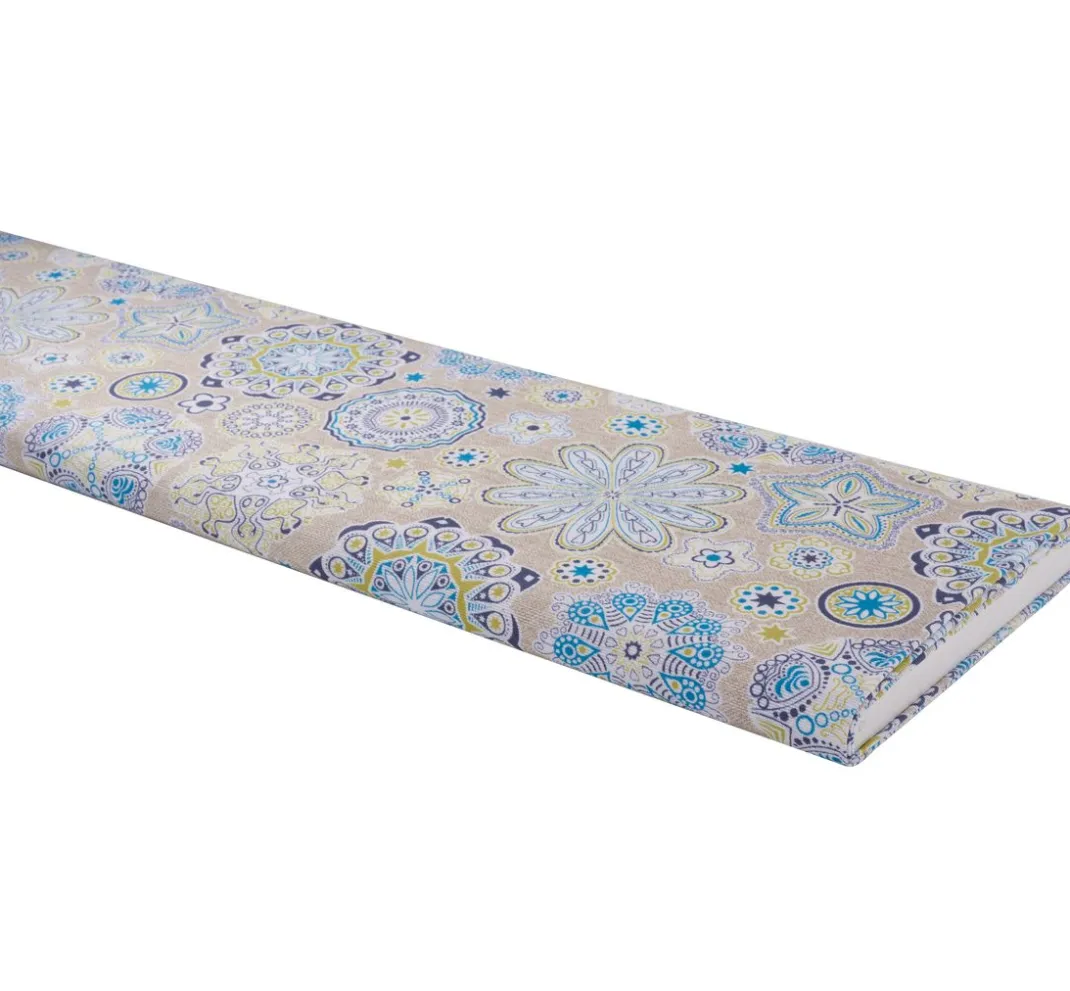 VBS Marktplatz Stoff Meterware|Dekostoff>Motiv-Stoff Leinenoptik "Aquarius"