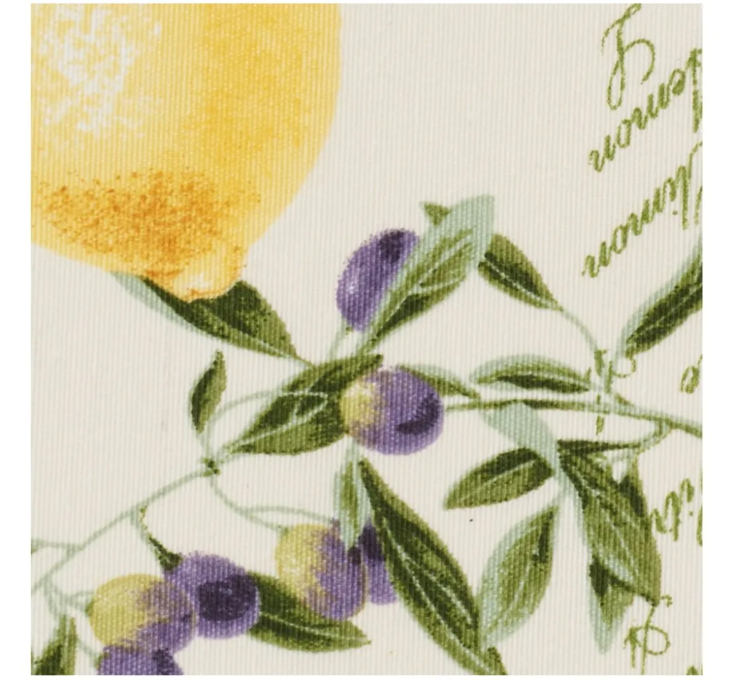 VBS Marktplatz Stoff Meterware|Textilien>Motiv-Stoff Leinenoptik "Citrus"