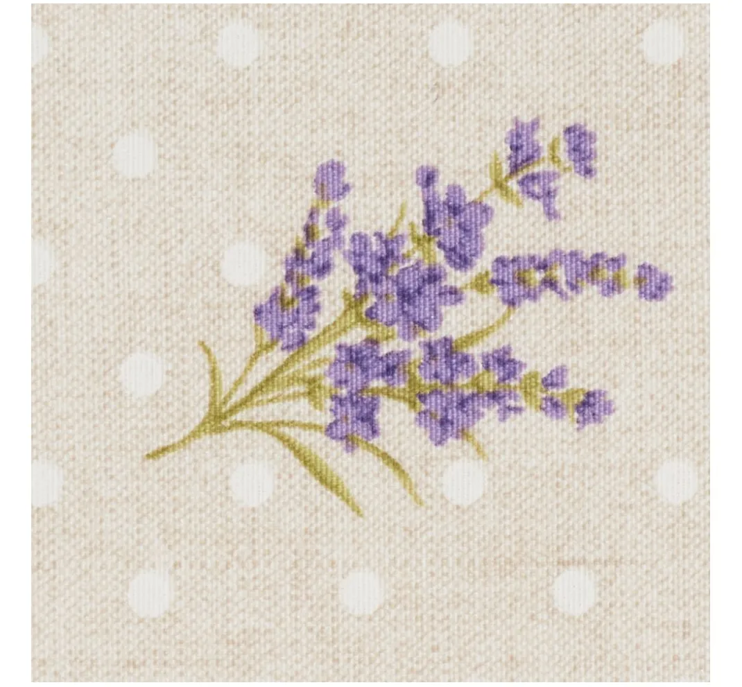 VBS Marktplatz Dekostoff|Stoff Meterware>Motiv-Stoff Leinenoptik "Provence"