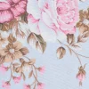 VBS Marktplatz Patchworkstoffe|Stoff Meterware>Motiv-Stoff Leinenoptik "Rakel-Blau"