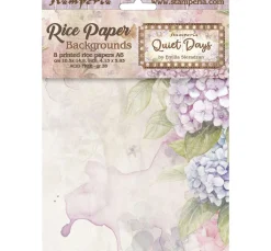 Stamperia Decoupage|Seidenpapier & Strohseide>Motiv-Strohseide Backgrounds "Quiet Days"