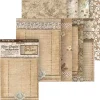 Stamperia Decoupage|Seidenpapier & Strohseide>Motiv-Strohseide Backgrounds "Old Lace"
