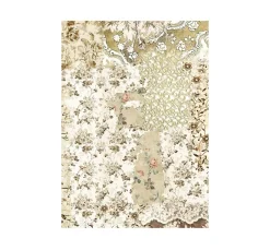Stamperia Decoupage|Seidenpapier & Strohseide>Motiv-Strohseide Backgrounds "Old Lace"